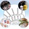 50Pcs Keychains with Chain and 50 Pcs Jump Rings, Keychain Rings Kit Findings Bulk for Keychain Making Supplie DIY Crafts